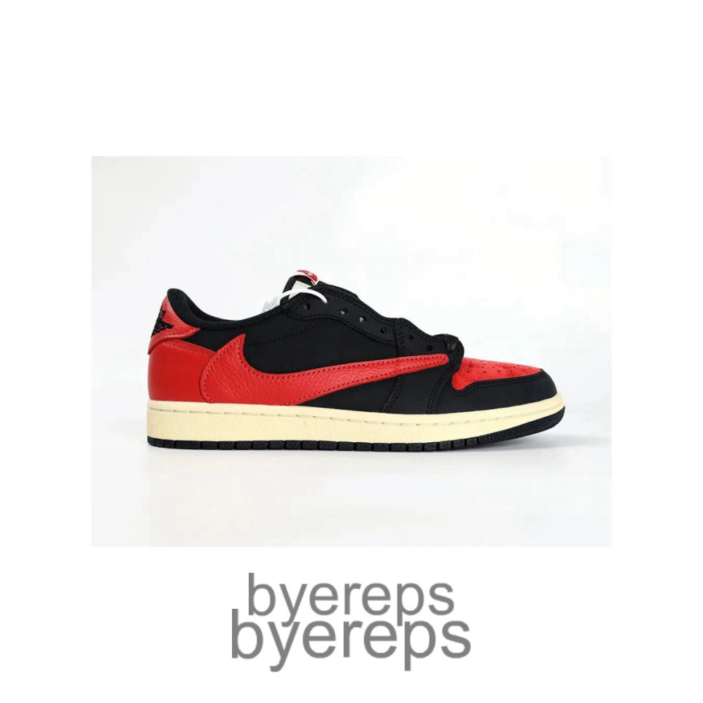 Travis Scott X Air Jordan 1 Low OG Red Black