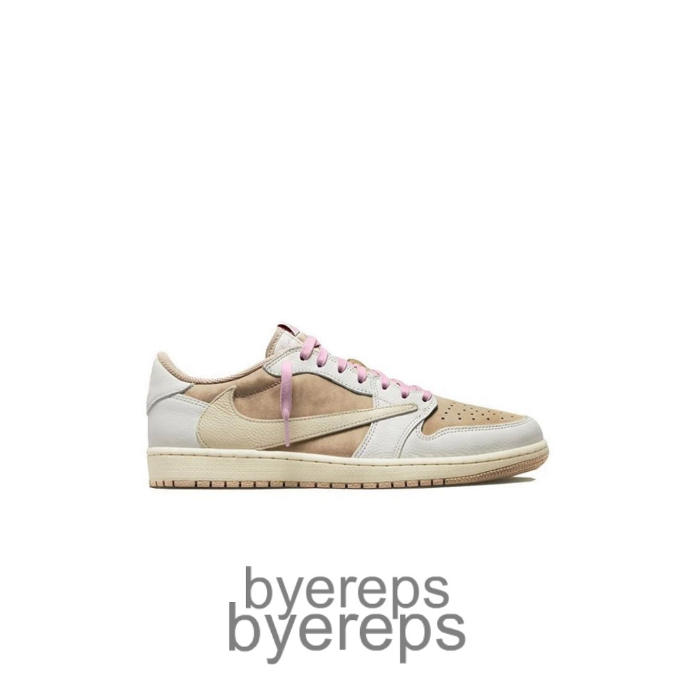 Travis Scott X Air Jordan 1 Low OG Sp Sail Shy Pink