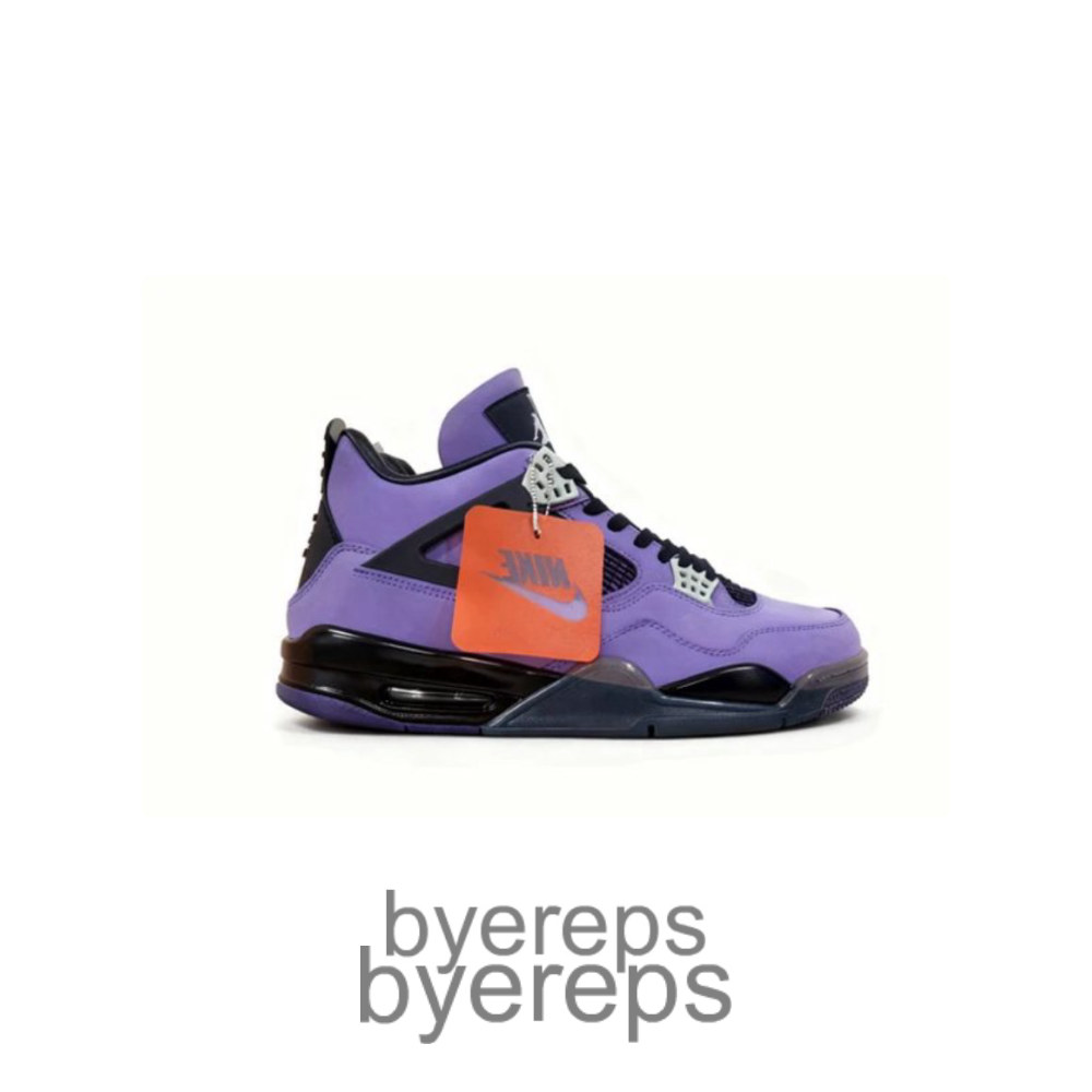 Travis Scott X Air Jordan 4 Purple