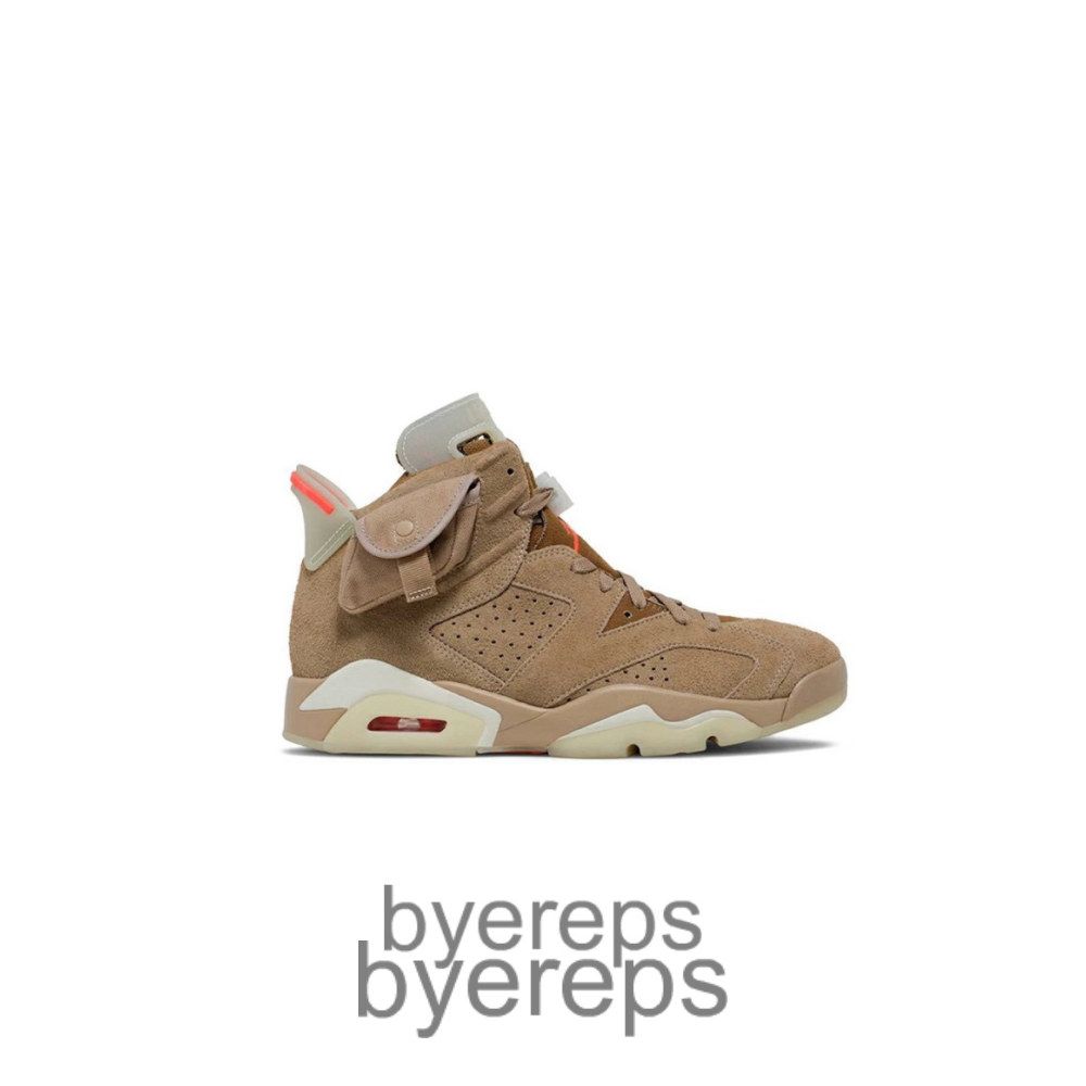 Travis Scott X Air Jordan 6 Retro British Khaki