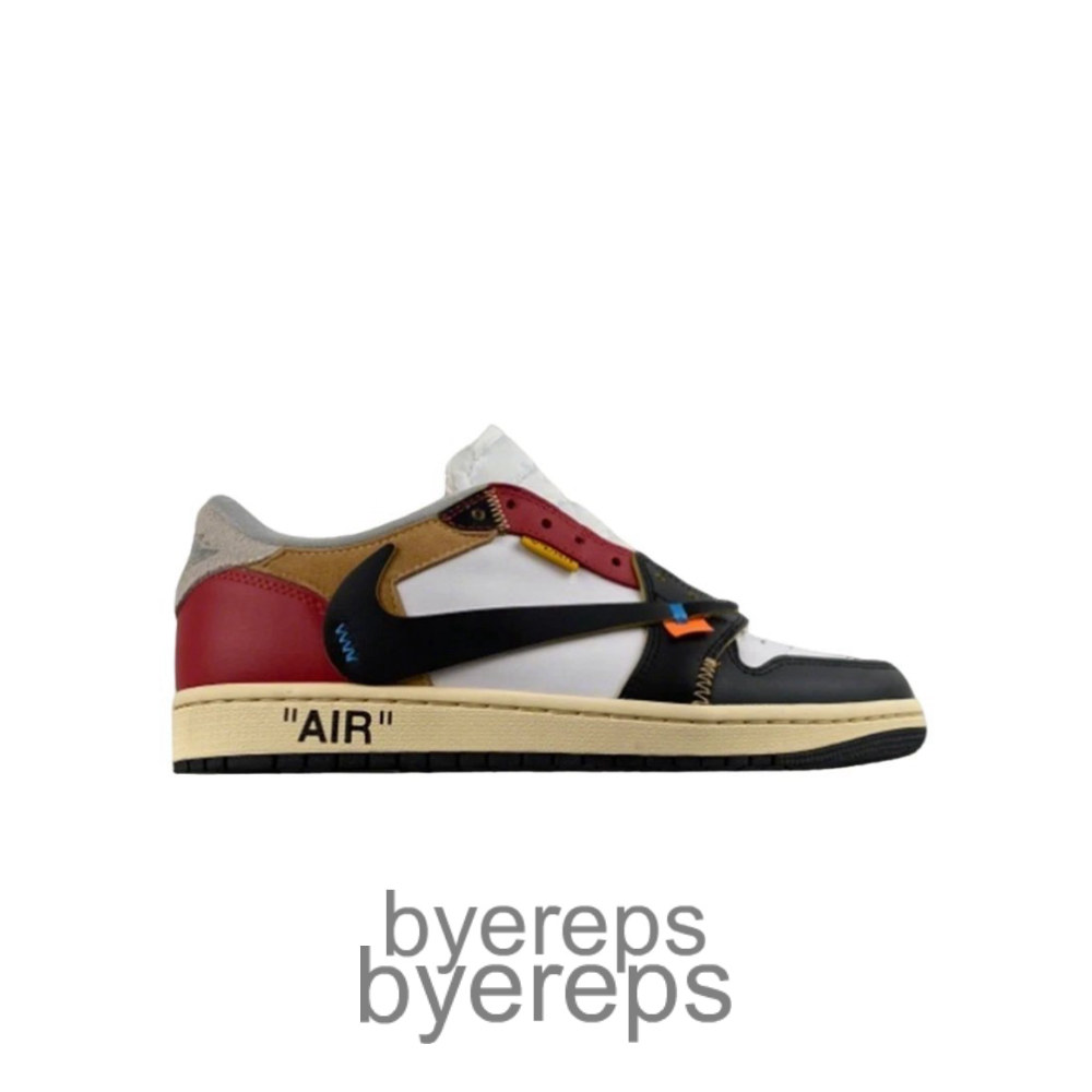 Travis Scott X Off-White X Air Jordan 1 Low OG