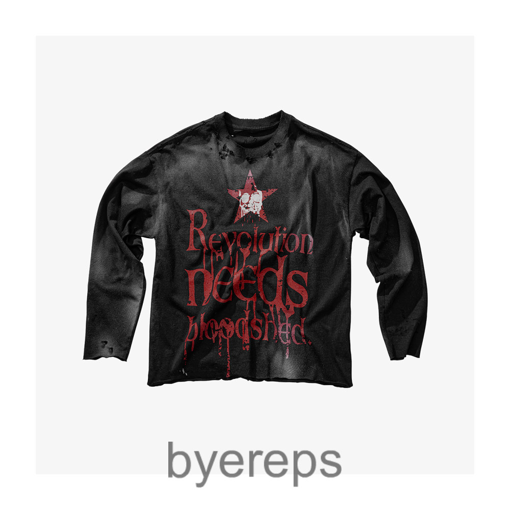 TSL Revolution needs blood longsleeve tee