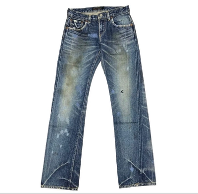 Undercover 06Ss Dirty Washed Jeans