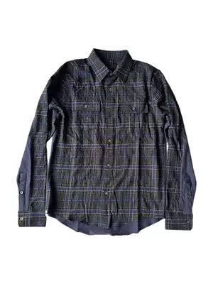 Undercover Blue Plaid Shirt