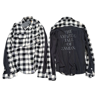 Undercover Grey Plaid Shirt