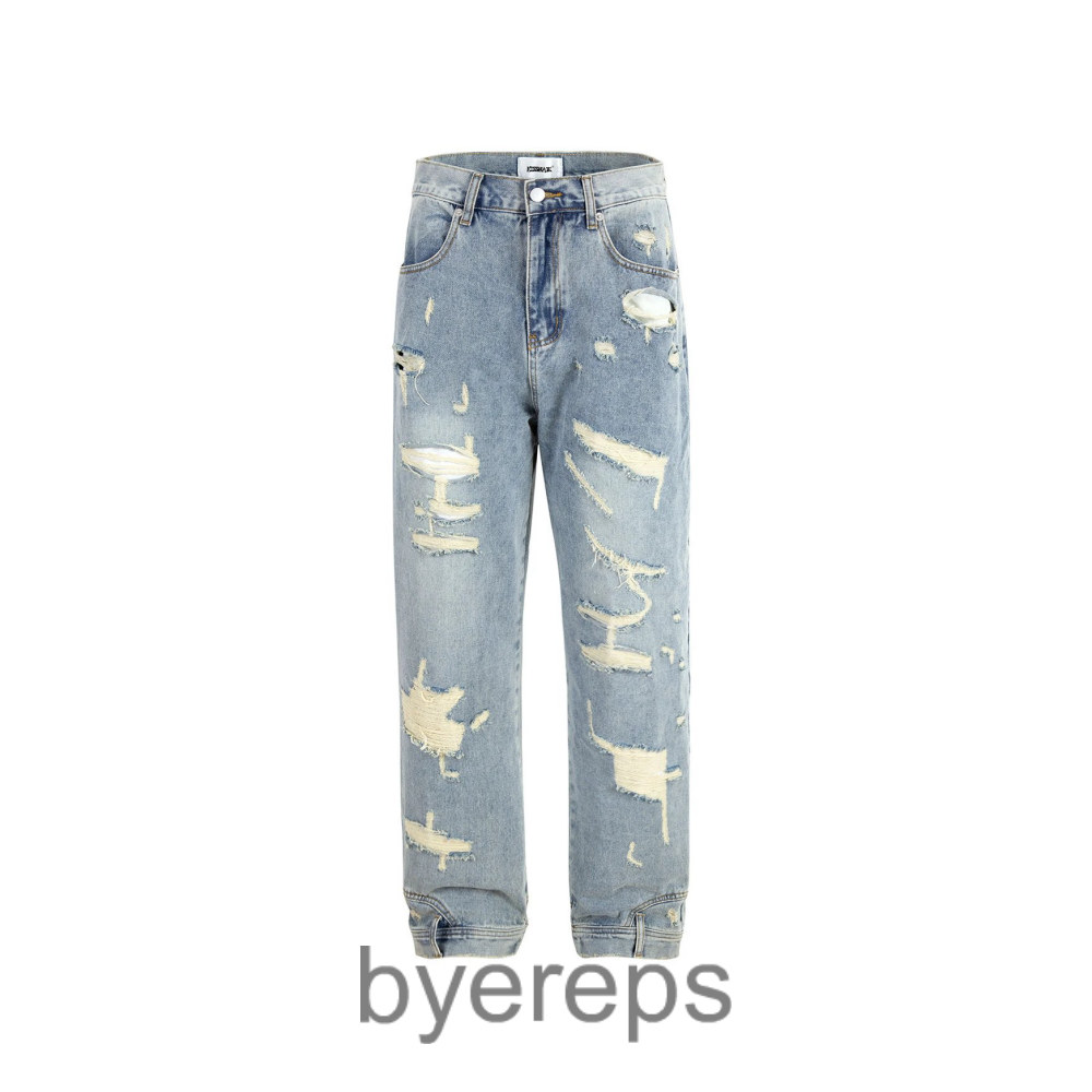 Unbranded Upside down back pocket jeans — photo 2 of 4