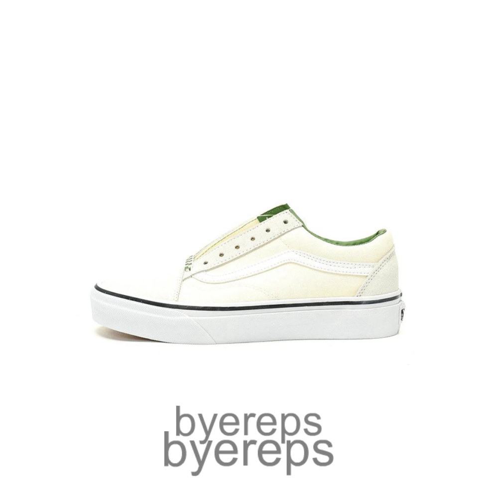 Vans Old Skool Marshmallow White Green