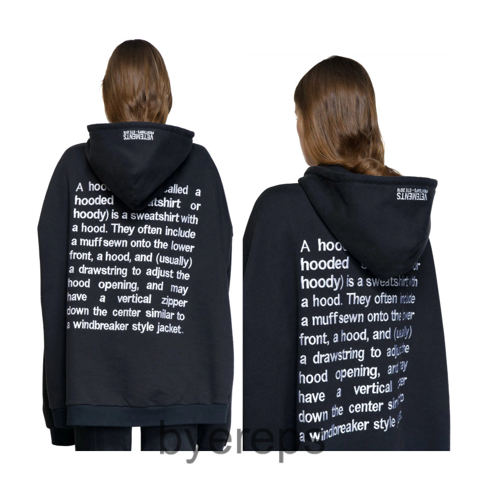 Vetements Definition Hoodie