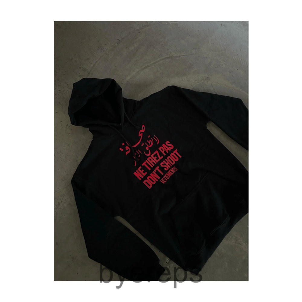 Vetements "Dont Shoot" Hoodie — photo 3 of 4