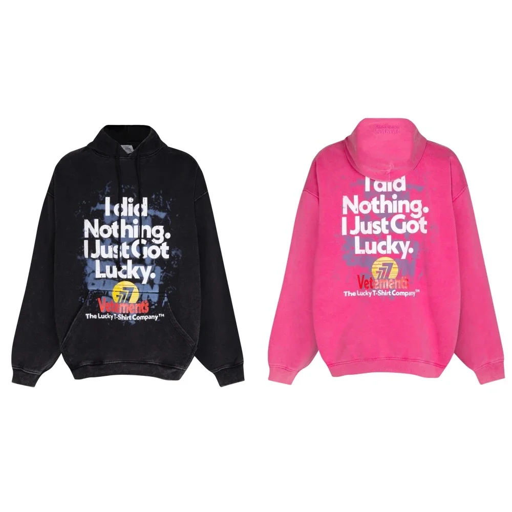 Vetements "I Just Got Lucky" Hoodie
