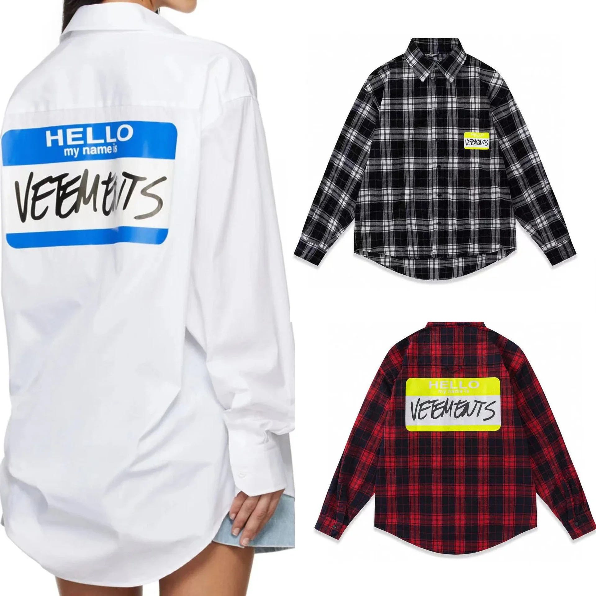 Vetements My Name Is Shirt