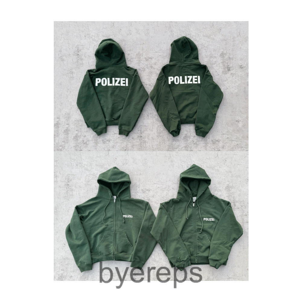 Vetements Polizei Zip-up