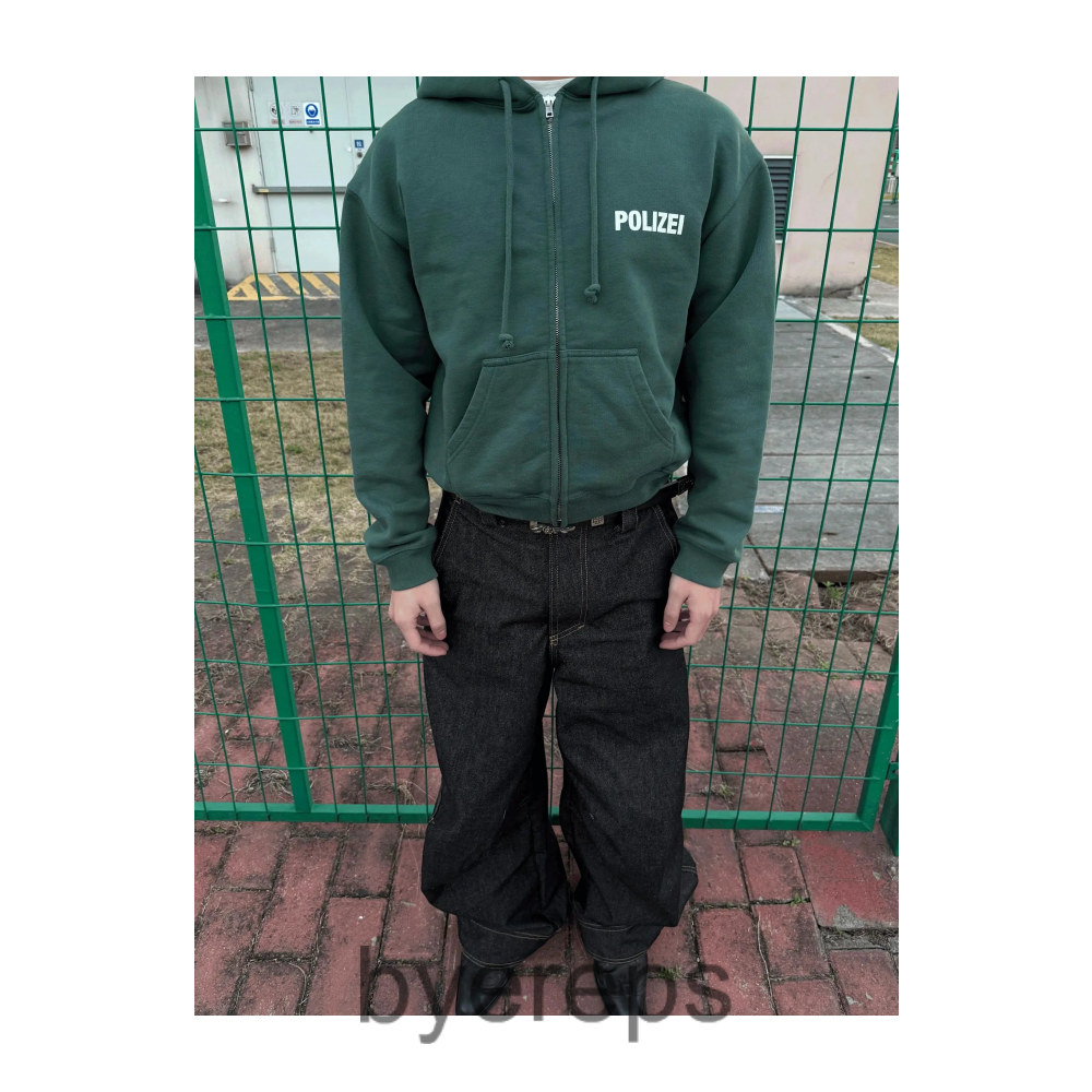 Vetements Polizei Zip Up Hoodie — photo 3 of 4