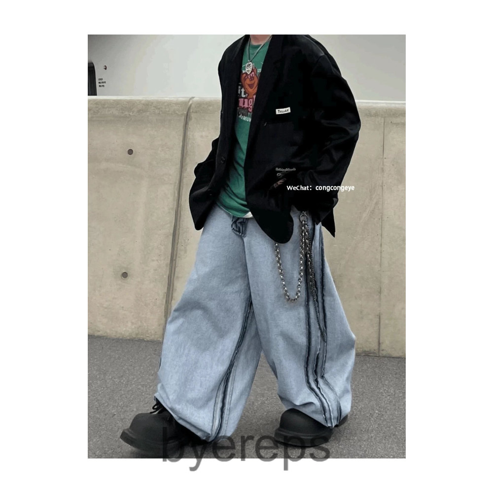 Vetements Reversed Baggy Jeans