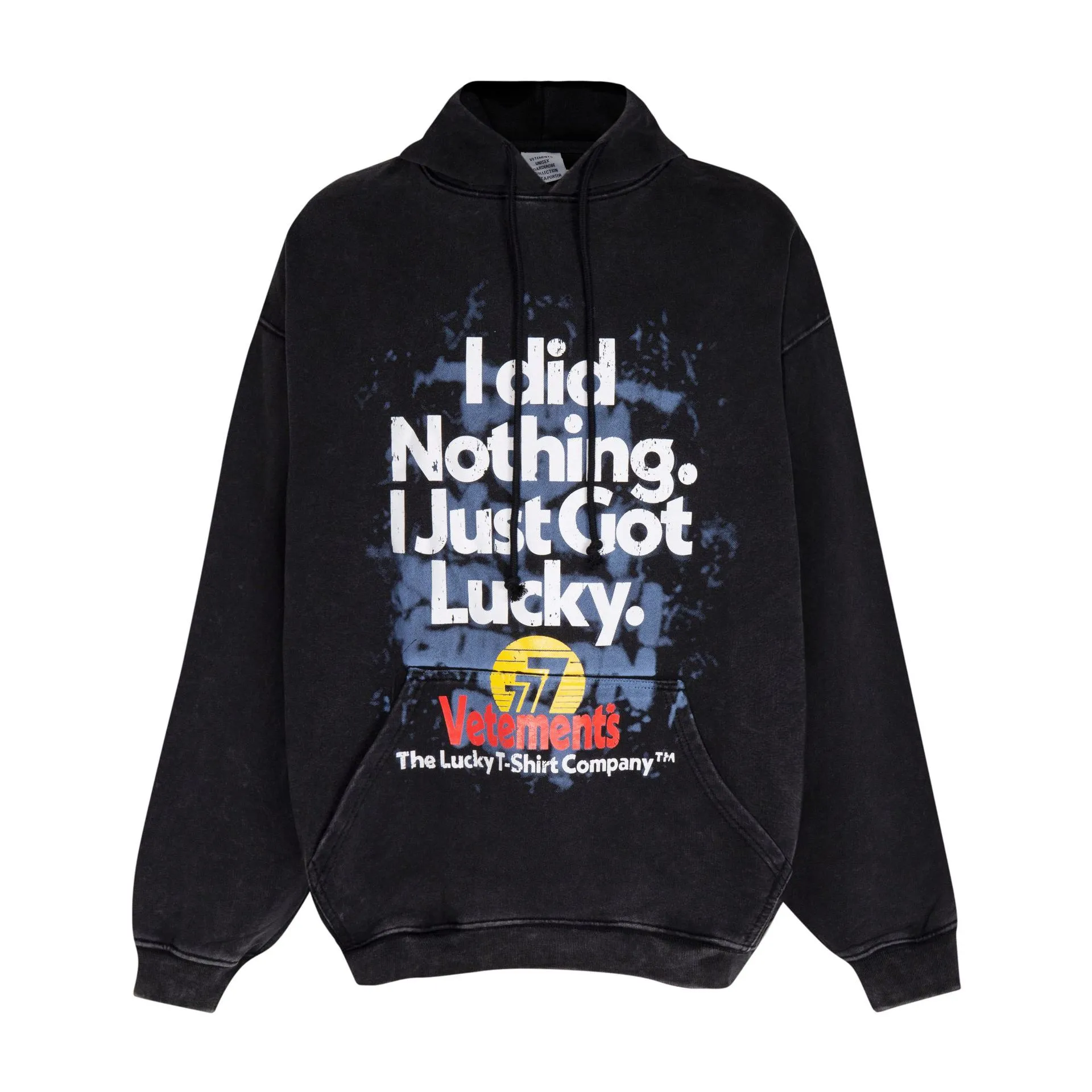 Vetements Slogan Hoodie