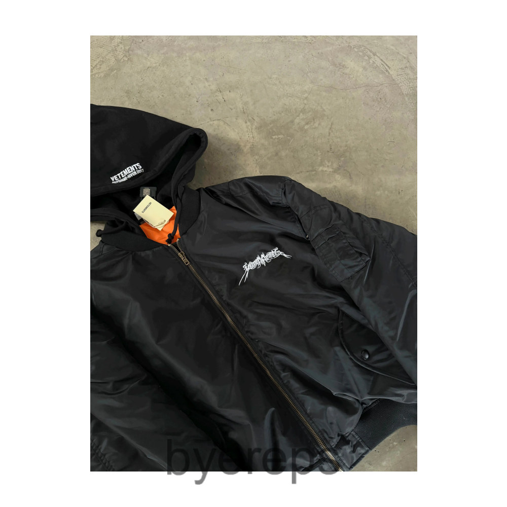 Vetements Total Fucking Darkness Bomber