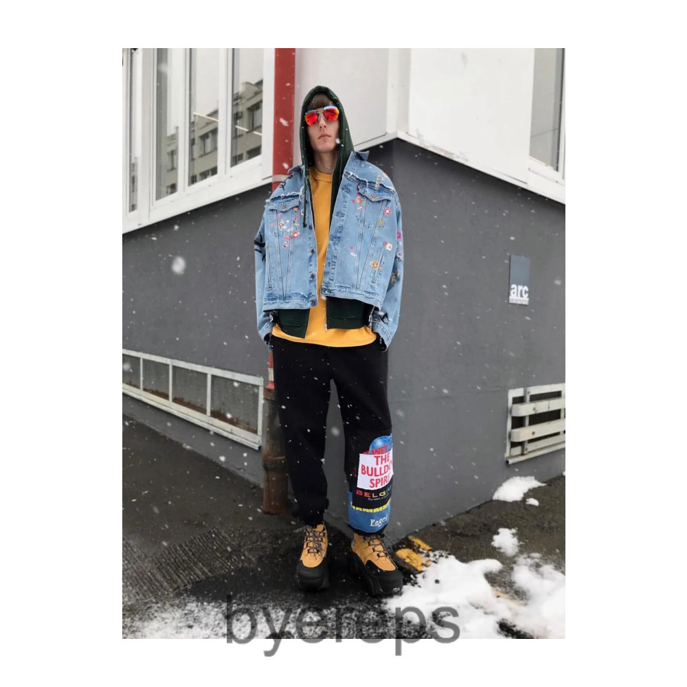 Vetements X Swear London Boots (yellow)