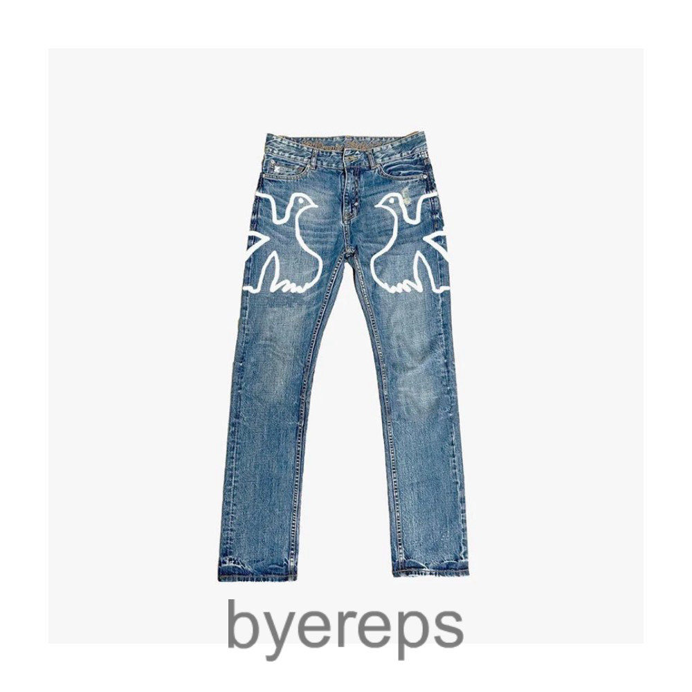 Vinkid peace pigeon denim
