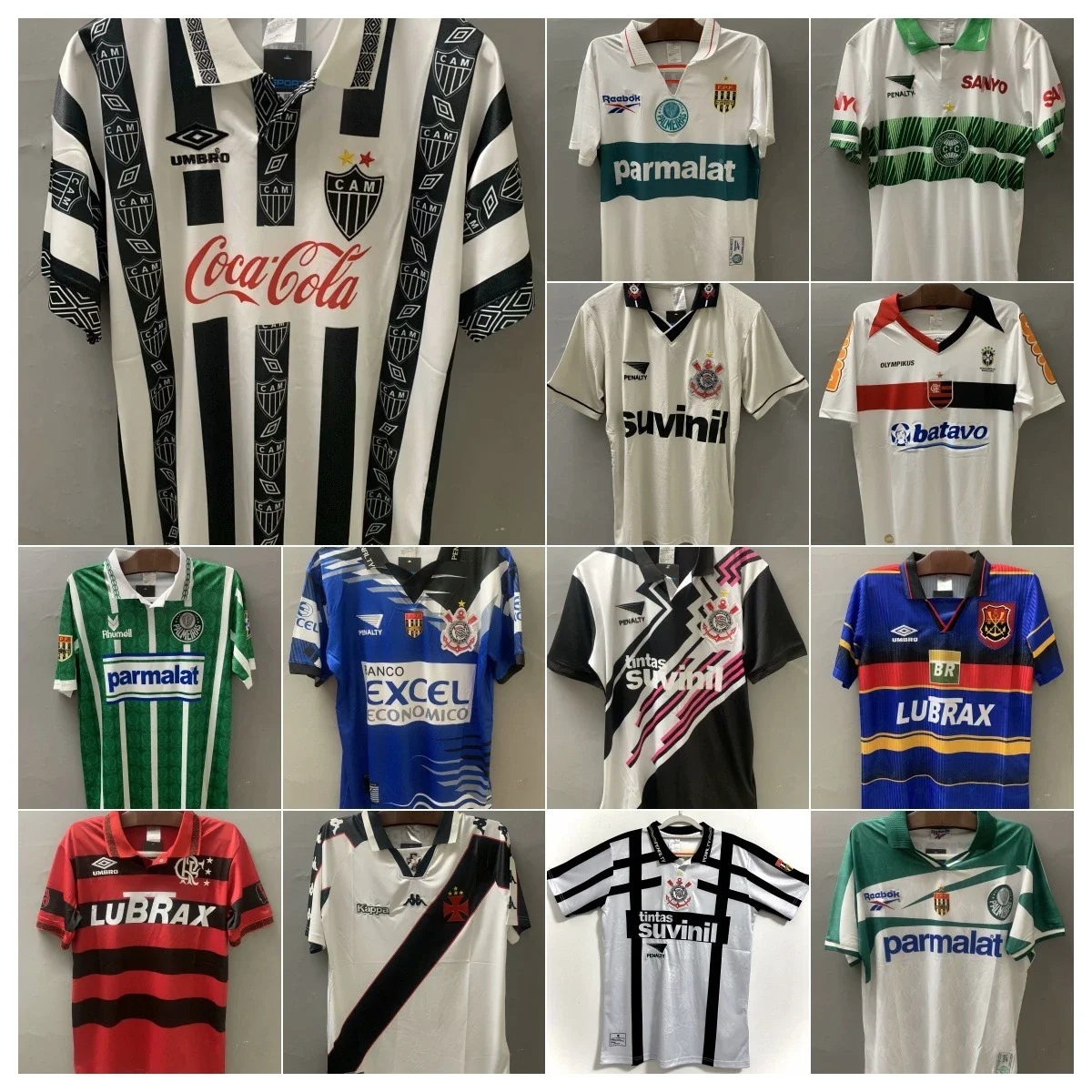 Vintage Brazilian Club Soccer Jersey