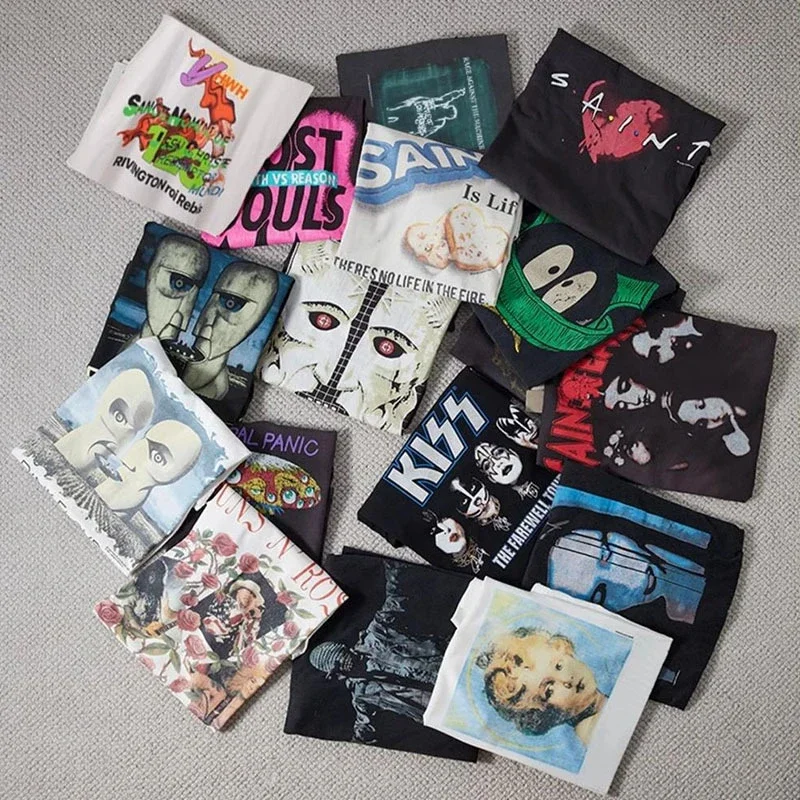 Vintage Graphic Print T-Shirts
