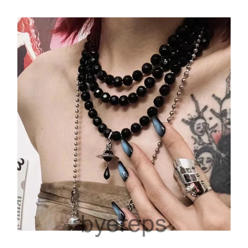 Vivienne Westwood 3-Layer Pearl Necklace