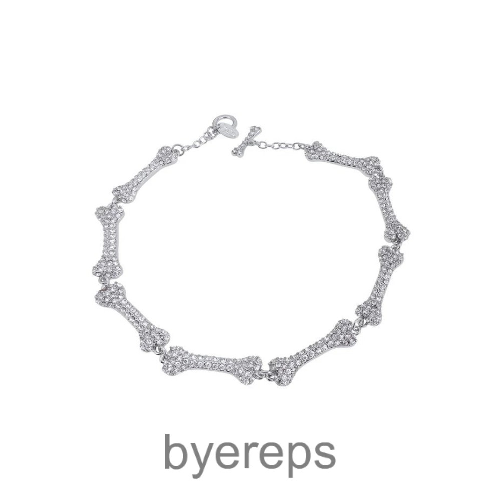 Vivienne Westwood Diamond Bone Necklace — photo 2 of 4