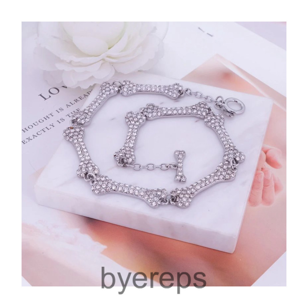 Vivienne Westwood Diamond Bone Necklace — photo 4 of 4