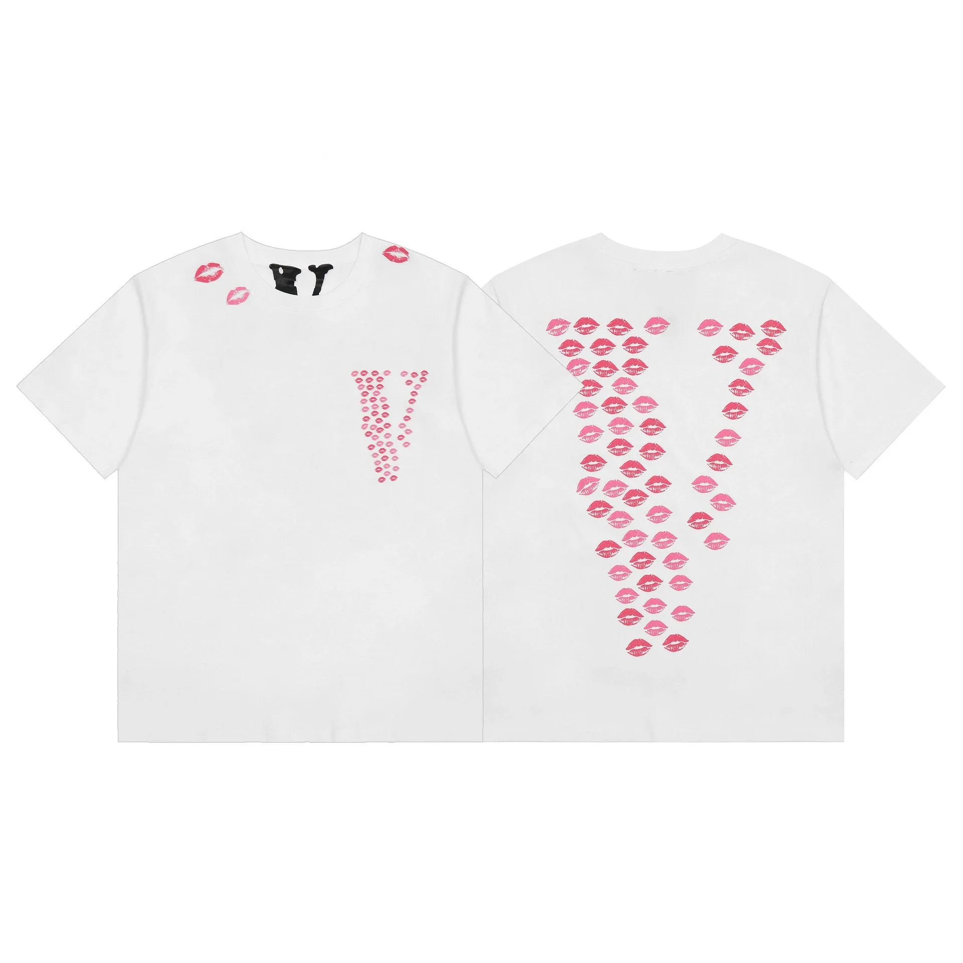 Vlone Pink Lip Graphic T-Shirt
