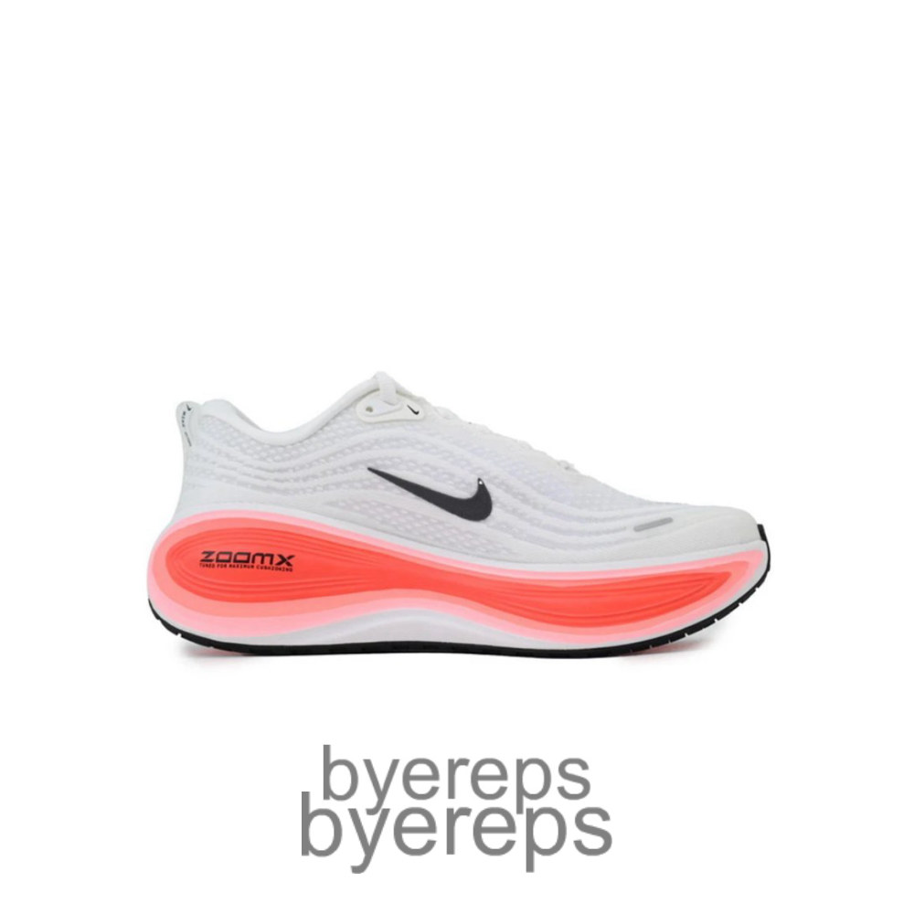 Vomero Plus Extra Wide White Bright Crimson Black