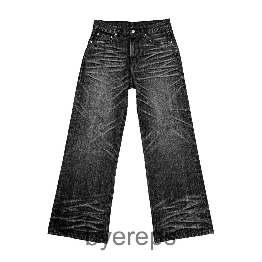 Wanna Lab Stereo washed denim