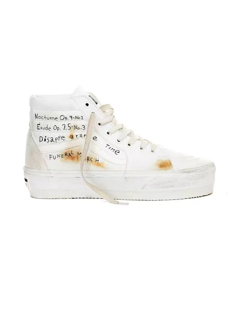 White ERD Vans