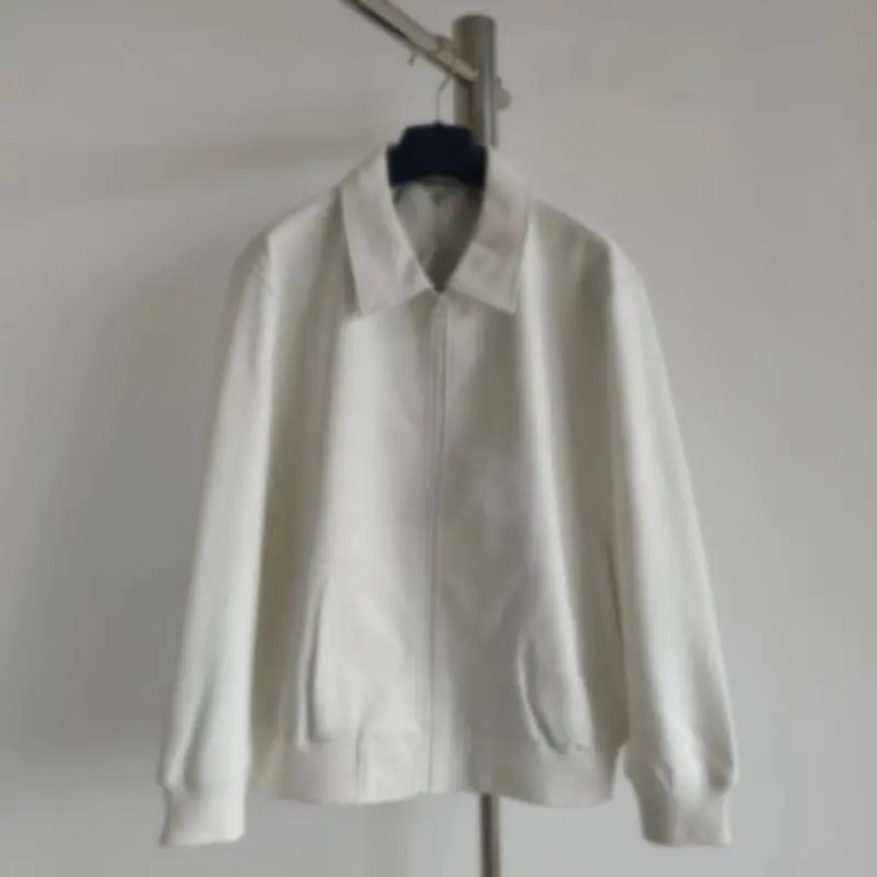 White Harrington Jacket
