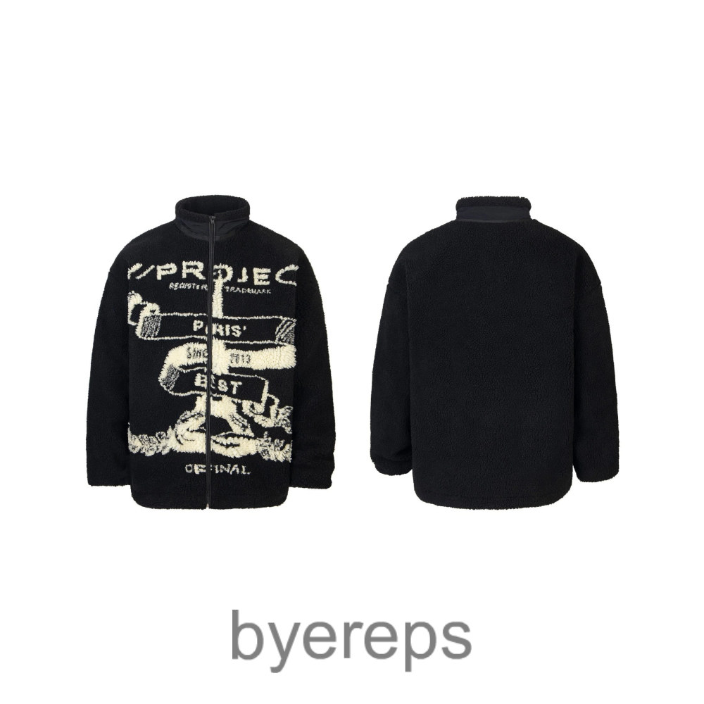 Y/Project Black Paris fleece