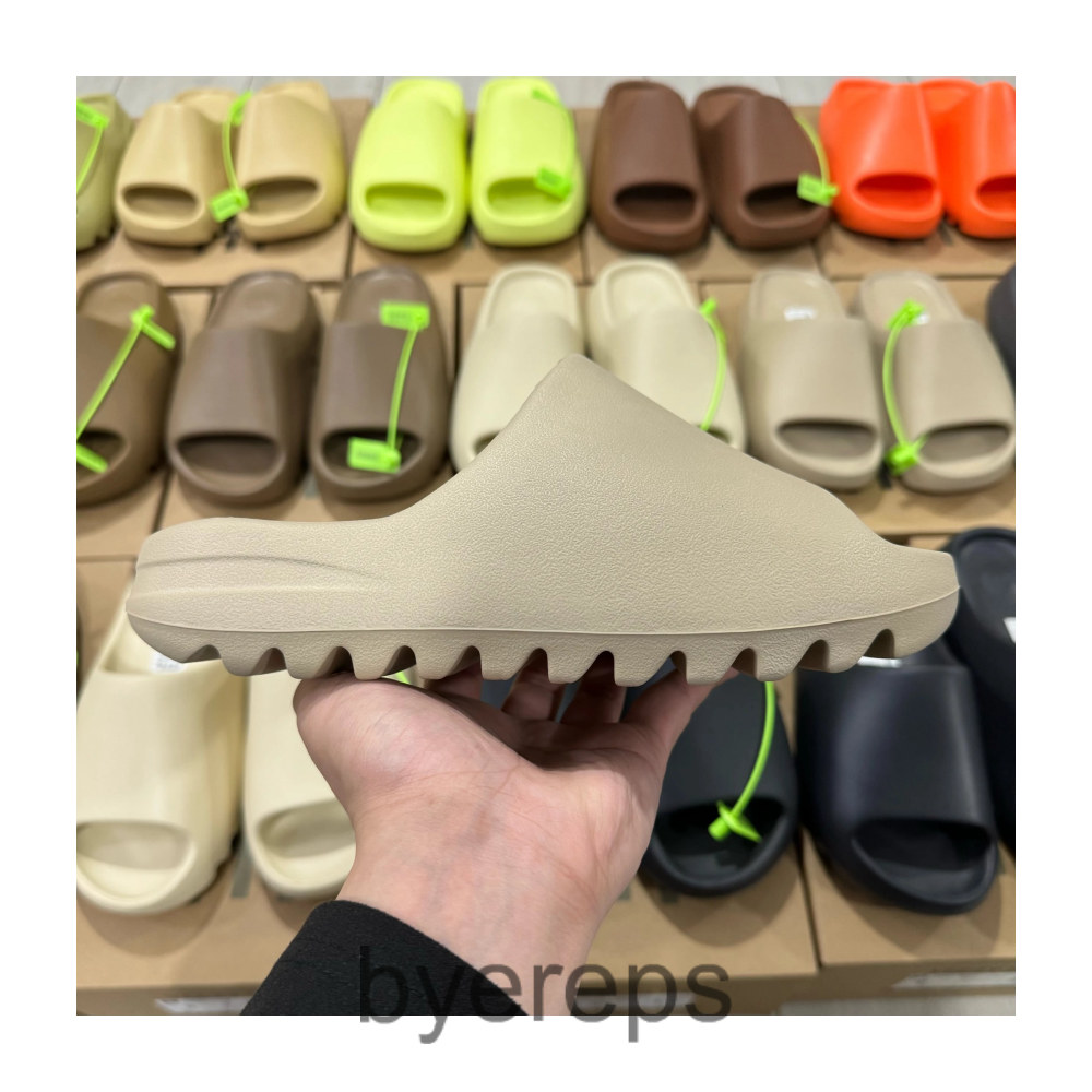 Yeezy slides (lots of cw)