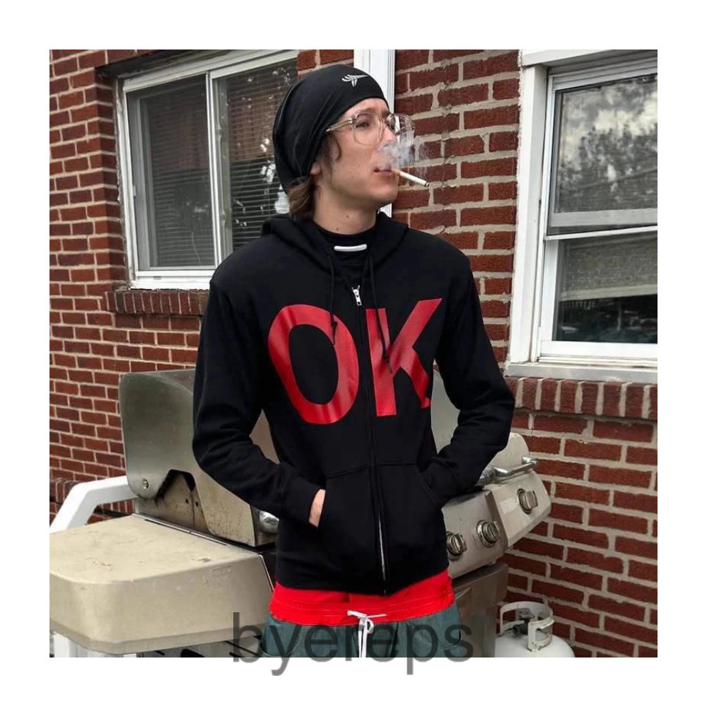 Unbranded Yori "OK" Zip Up — photo 3 of 4