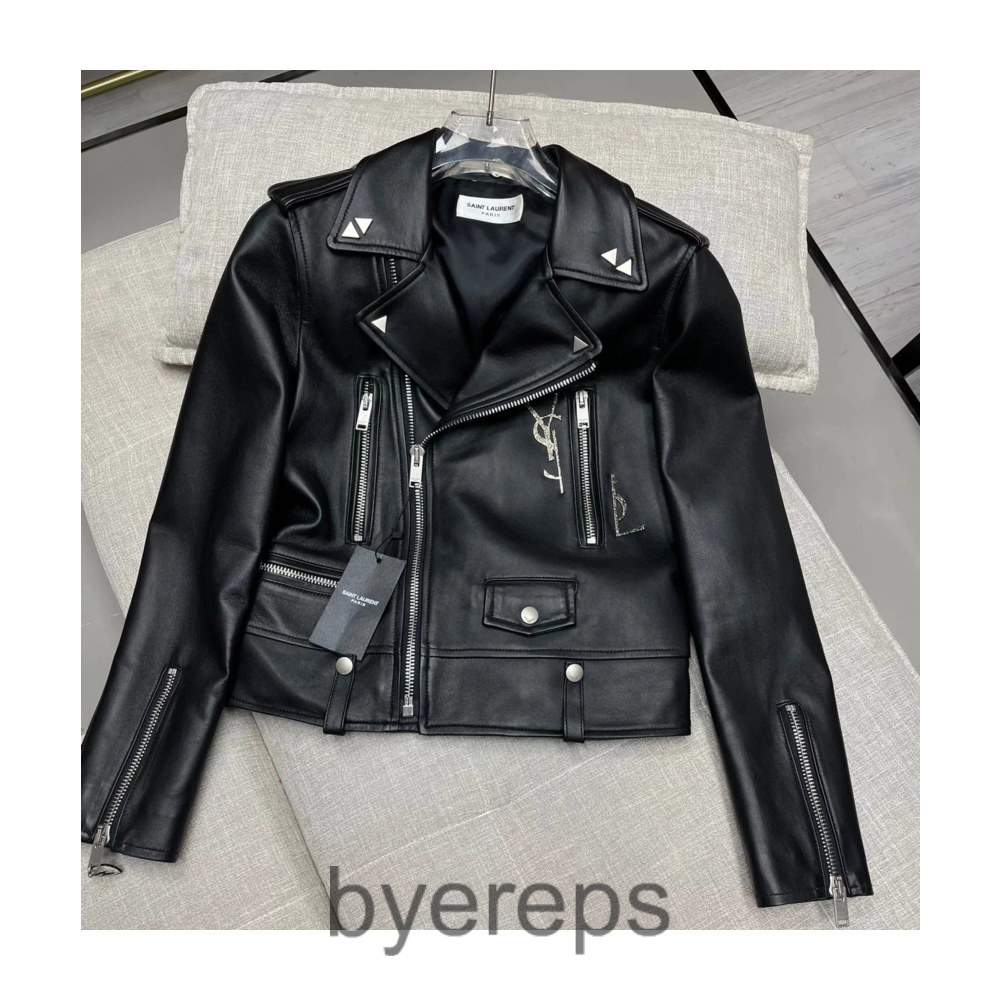 Saint Laurent Ysl Leather Jacket — photo 4 of 4