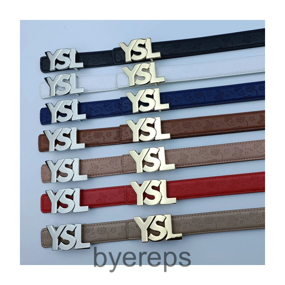 YSL Logo Belt (10+ colors)