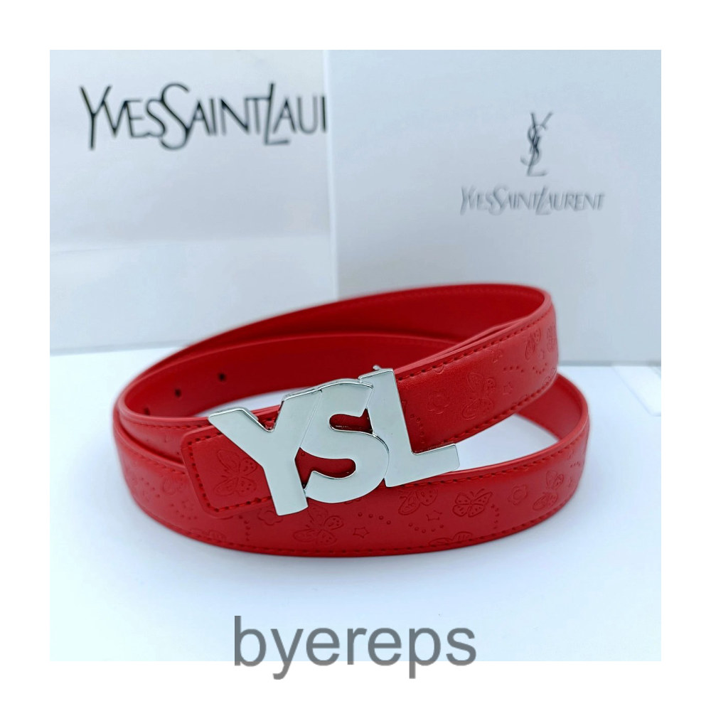 Saint Laurent YSL Logo Belt (10+ colors) — photo 3 of 4