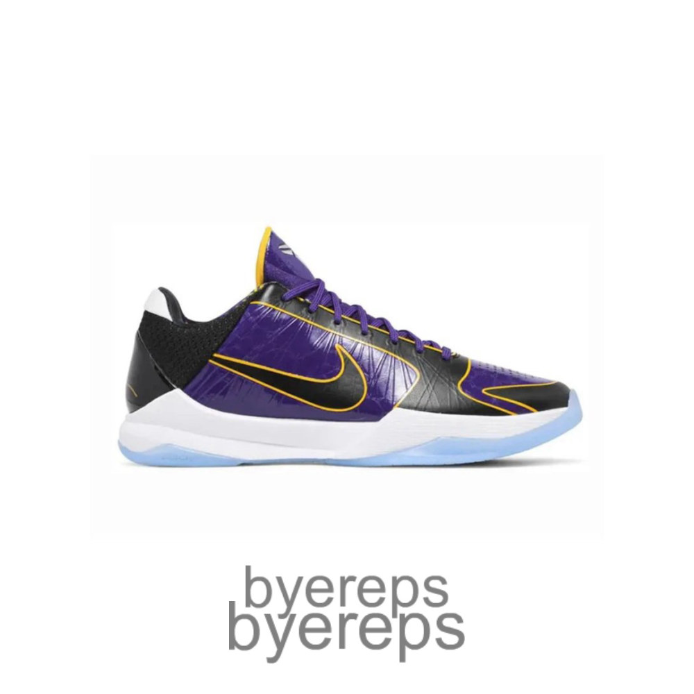Zoom Kobe 5 Protro Lakers 5x Champ